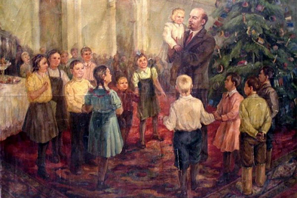 Ленин с детьми